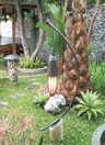 Garden Lamp in Natural Setting